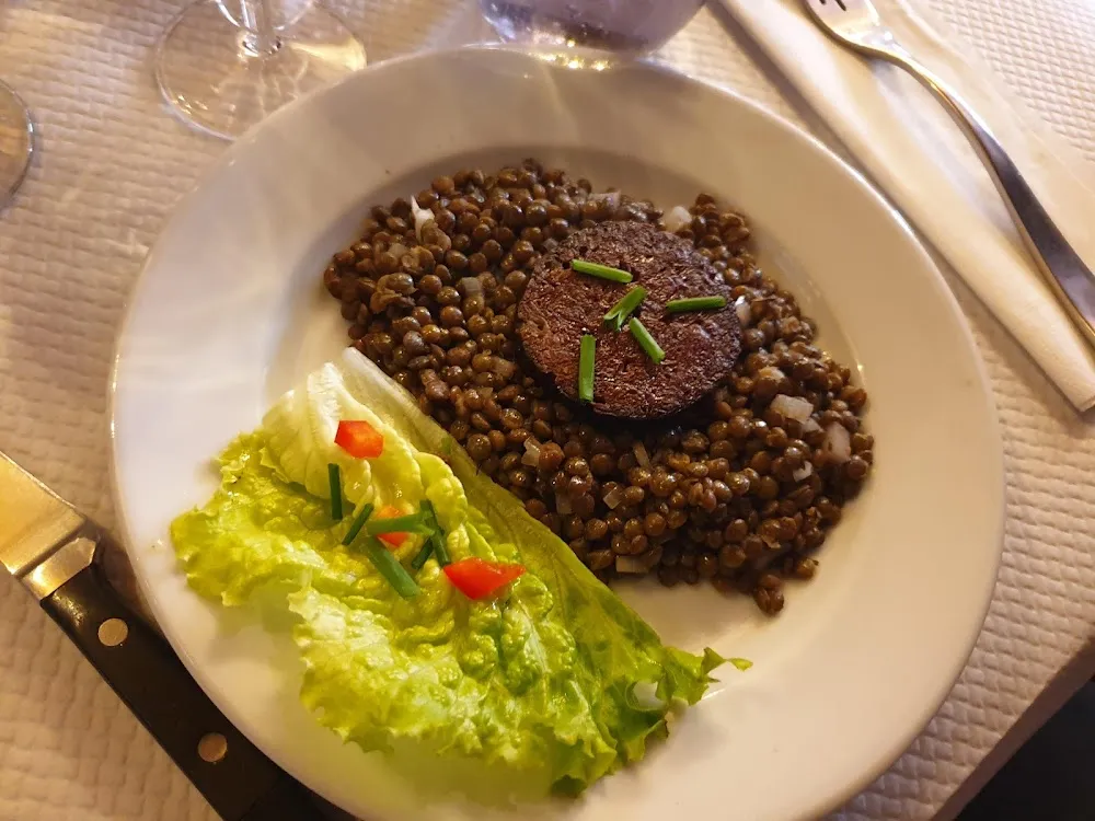 Lentilles À L'andouillette