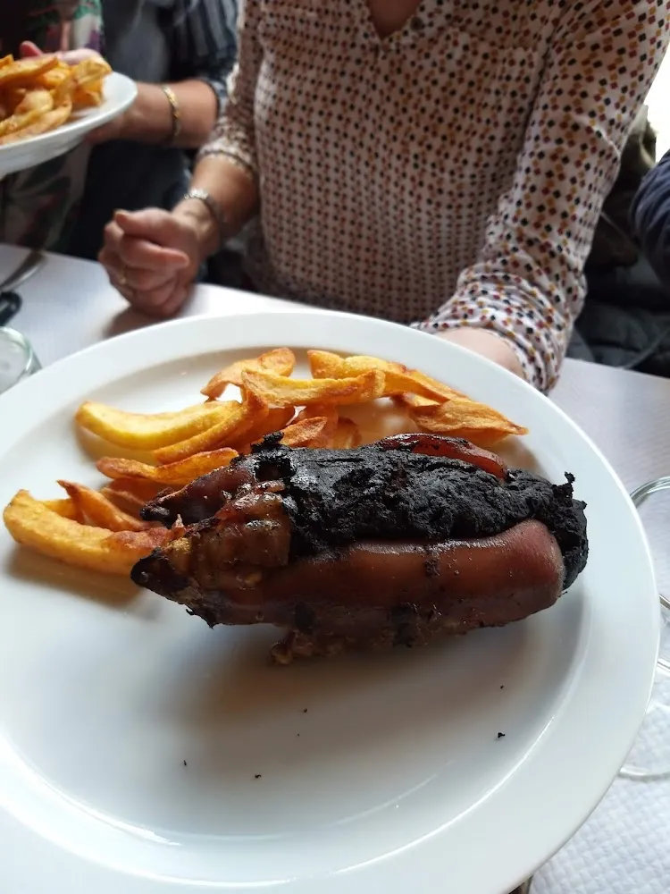 Pied de Cochon Farcie Au Boudins